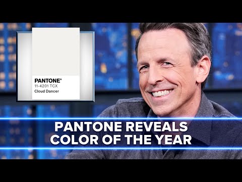 Pantone Reveals “Cloud Dancer” as Color of the Year