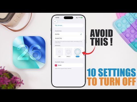 iOS 26 - 10 Settings You Must TURN OFF Immediately !