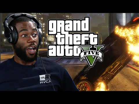 We Try To Survive The Purge in Grand Theft Auto 5