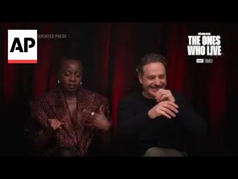 Andrew Lincoln and Danai Gurira talk 'The Walking Dead: The Ones Who Live' | AP interview