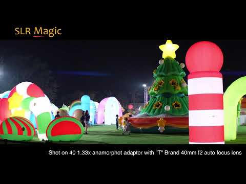 SLR Magic 40 1.33x anamorphot adapter | compatible with auto focus lenses