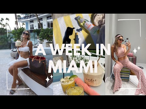 A fabulous week in Miami | Andaz Miami Beach & Miami Design District Shopping 🛍 ✨