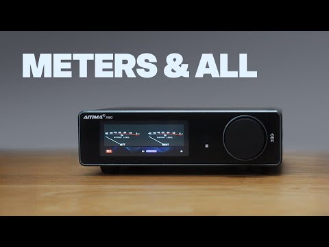 TINY! ALL IN ONE! VU METERS! The Aiyima A80!!!