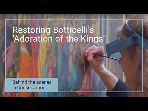 Retouching a Renaissance masterpiece | Restoring Botticelli part 2 of 3 | National Gallery