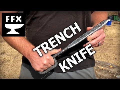 Making a Trench Knife: The French Nail