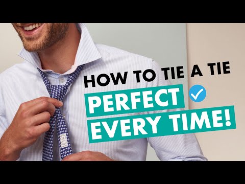 How to Tie a Tie - The Full Windsor knot (Double Windsor)