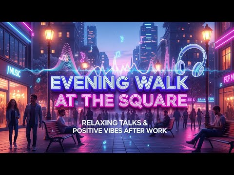 Evening Walk at the Square – Relaxing Talks & Positive Vibes After Work