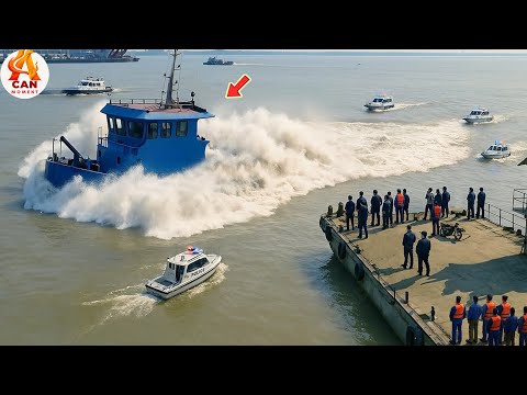 Biggest Boat & Ship Collisions and Mistakes Caught On Camera | Best Of Month #191