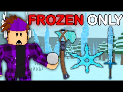 99 Nights But I Can ONLY Use FROZEN WEAPONS..