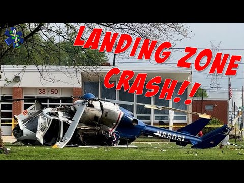Medical Helicopter Hits Tree and Crashes 04/24/2025 | ARCH Air Medical Crash N880SL (85)