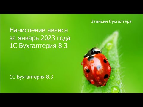 НДФЛ с аванса за Январь 2023 г и вычеты в 1С Бухгалтерия 8.3