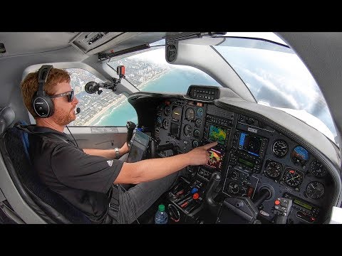 MAX ALTITUDE in the TBM850! - Miami to Atlanta IFR Flight VLOG
