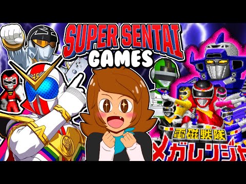 The WEIRD World of Super Sentai Games