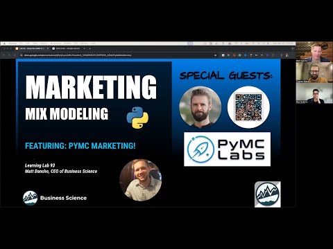 Full Python Tutorial: Bayesian Marketing Mix Modeling (MMM) SPECIAL GUEST: PyMC Labs