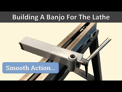 Lathe Restoration And Improvements - Building A Quick Release Banjo