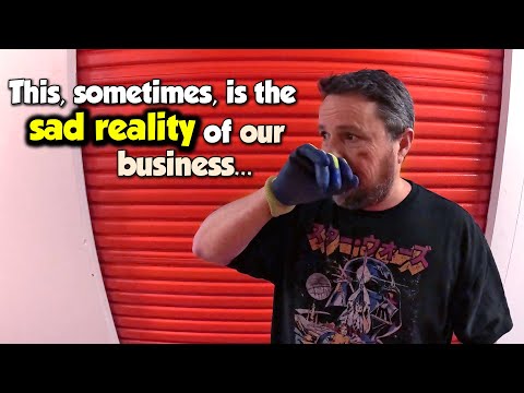 This may be the saddest storage unit I've ever purchased...