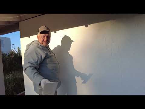 Как правильно нанести камешковую декоративную штукатурку Ceresit 1,5мм на фасады дома. Мокрый Фасад