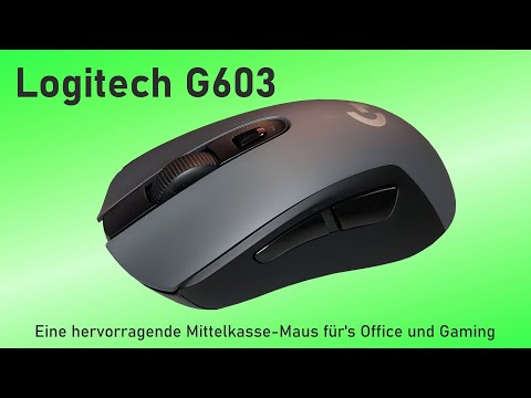 Logitech G603 Gaming Maus - Tolle Mittelklasse-Maus für Office-Arbeiten und zum Zocken