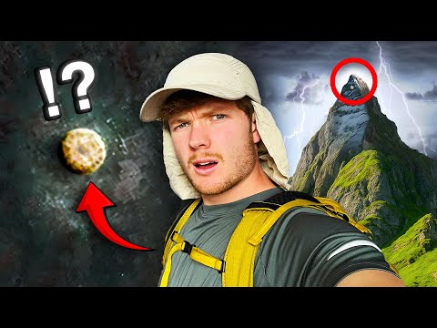 Nobody Knows Why There's a Perfect Circle Hidden on This Mountain!