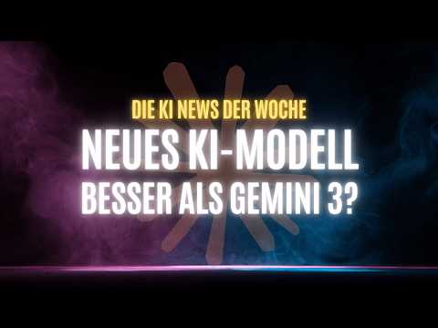 Updates von Claude, ChatGPT und Gemini |Flux 2 und Agile Robots bringen KI aus Deutschland
