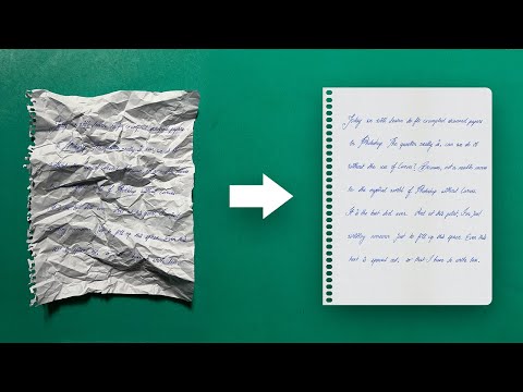 Easily UNCRUMPLE Scanned Documents in Photoshop!