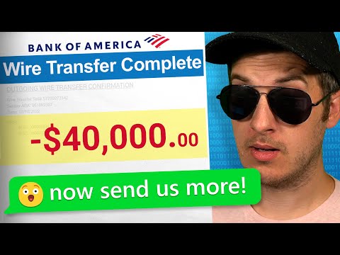 Actually Sending Scammers Money with a Fake Bank