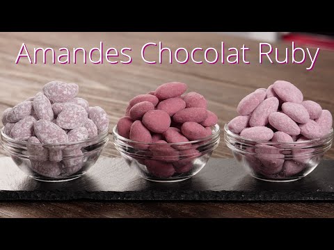[Almond Ruby Chocolate] [Amandes Chocolat Ruby] Chef patissier teaches RB1