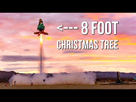 Our Christmas Rocket Didn't Work Great... Feat. Insta360 X3