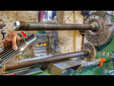 The truck axle had badly broken teeth, fixed it and brought it back to original condition