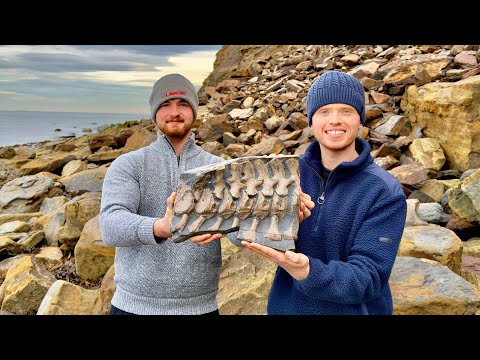 Huge LANDSLIDE 2 Day Fossil Hunt!