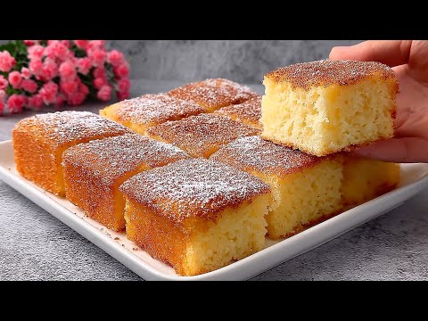 10-Löffel-Joghurtkuchen! Omas Lieblingsrezept, das im Mund zergeht! Ohne Waage