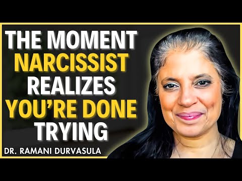 The Moment The Narcissist Realizes You’re Done Trying || DR RAMANI