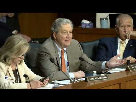 WATCH: Sen. Kennedy asks Bondi about FBI reviewing GOP lawmaker phone records during Jan. 6 probe