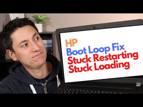How To Fix Boot Loop, Restarting Loop, or Stuck Loading Errors for HP Computer