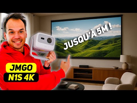 This 4K HDR mini projector really surprised me for its price! JGMO N1S 4K