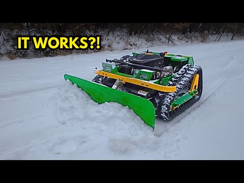 I Didn’t Expect This RC Snow Plow to Actually Work
