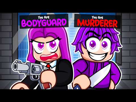 Hiring a BODYGUARD in Roblox Murder Mystery…