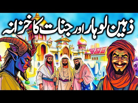 Aqlmand Lohaar Aur Jinn Khazana | Urdu Alif Laila Story | Sabaq Amoz Kahani