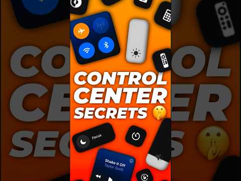 your iPhone's control center can do so much more