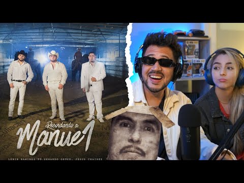 REACCIÓN Con SARA a Recordando A Manuel - Lenin Ramirez Gerardo Ortiz y Jesus Chairez (Analisis)