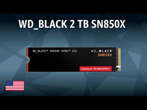 NVMe SSD WD_BLACK 2 TB SN850X | TEST | English