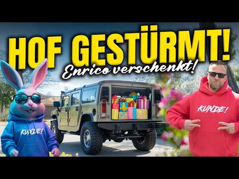 Manche suchen KRATZER, andere suchen EIER! Enrico Verschenkt(kein Scherz)! Wir öffnen unsere Türen!