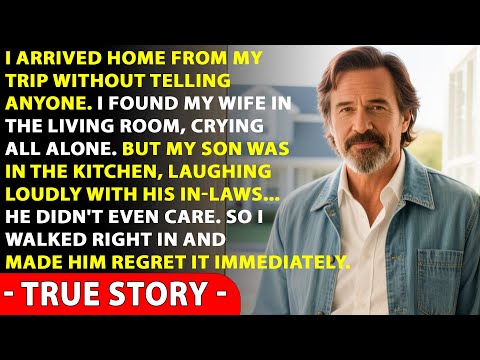 I Came Home Early To My Wife Crying, But My Son Was Laughing With His In-Laws...True Story