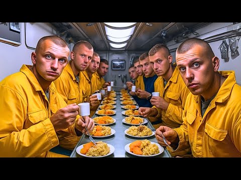 How Oil Rig Crew Eat, Sleep and Shower In The Middle of The Ocean
