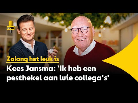 Kees Jansma: 'Ik heb een pesthekel aan amateurisme en luie collega's'