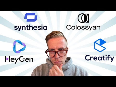 HeyGen vs Creatify vs Synthesia vs Colossyan - Which is the Best AI Video Generator?