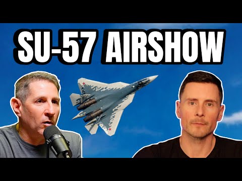 TOPGUN and Thunderbird Fighter Pilot React to SU-57 Airshow