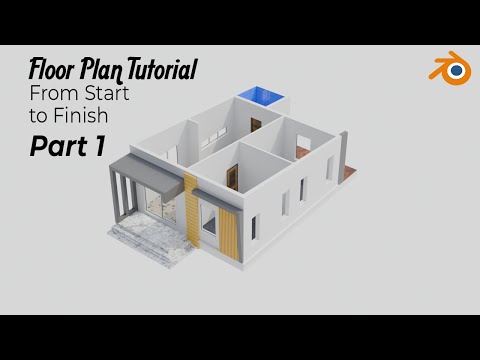 Architectural Modeling in Blender - Part 1 | Beginner to Pro Tutorial