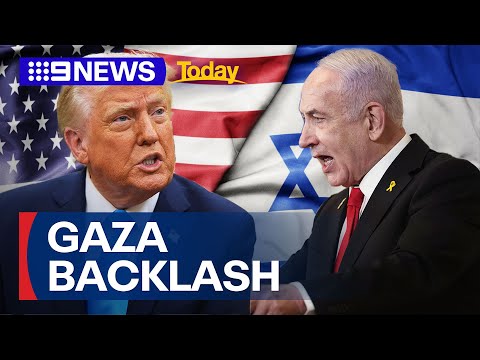 Global concern at Donald Trump's plan for US takeover of Gaza | 9 News Australia