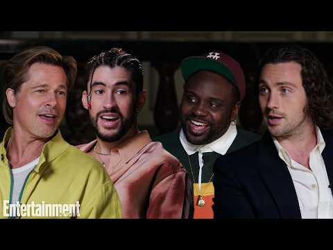 Around the Table with Brad Pitt, Bad Bunny and the Cast of 'Bullet Train' | Entertainment Weekly